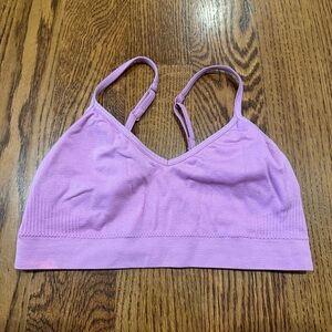 Seamless Pink Sports Bra Discount